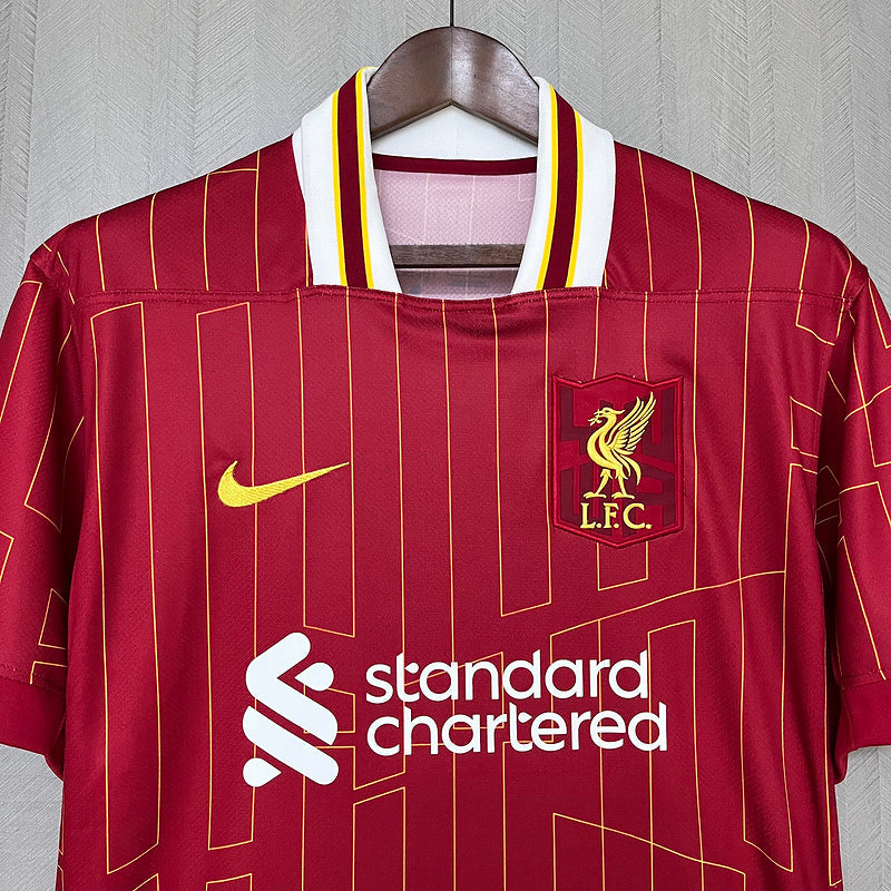 Camiseta Liverpool 24/25 Home Vermelha