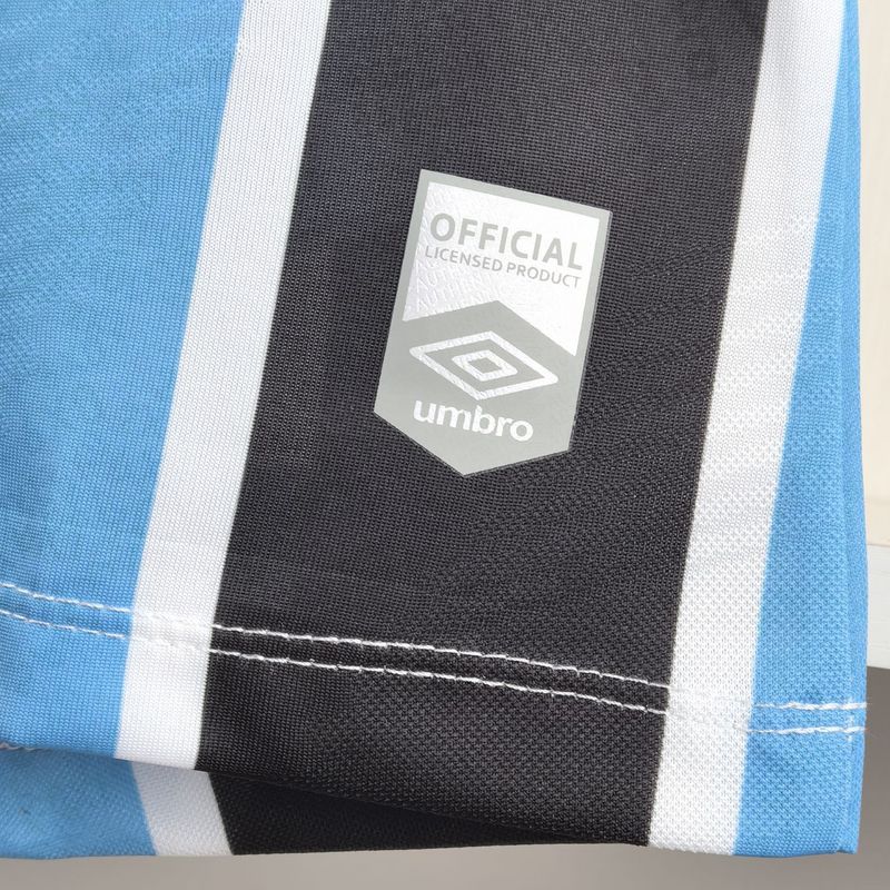 Camiseta Gremio Titular Feminina 24/25 - Preto e Azul