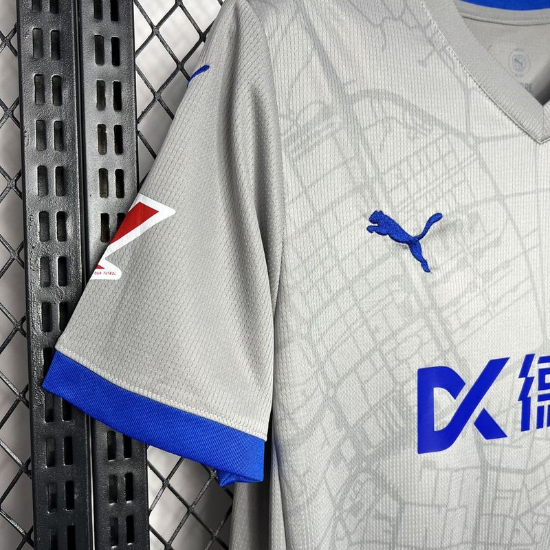 Camiseta do Deportivo Alavés ll 24/25 Cinza