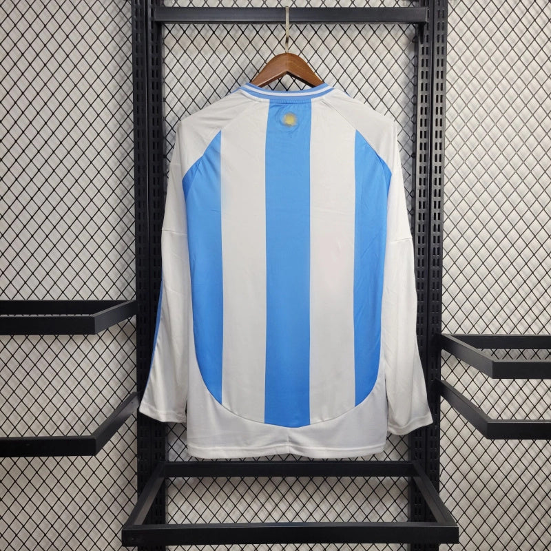 Camiseta Argentina Manga Longa 24/25 Home