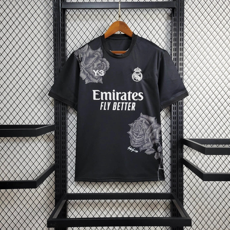 Camiseta Edição Especial Y-3 Real Madrid 24/25 - Preto