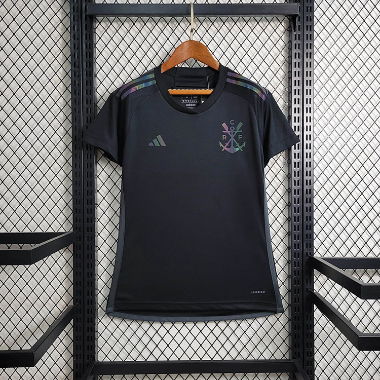 Camiseta 23∕24 Flamengo ll - Feminino - Preto