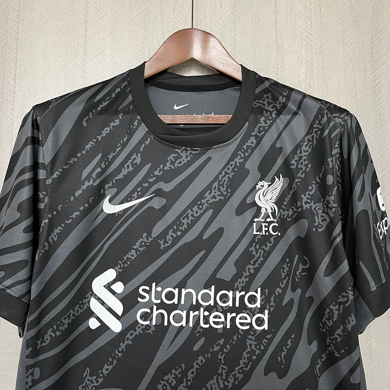 Camiseta Liverpool Goleiro 24/25 Preta