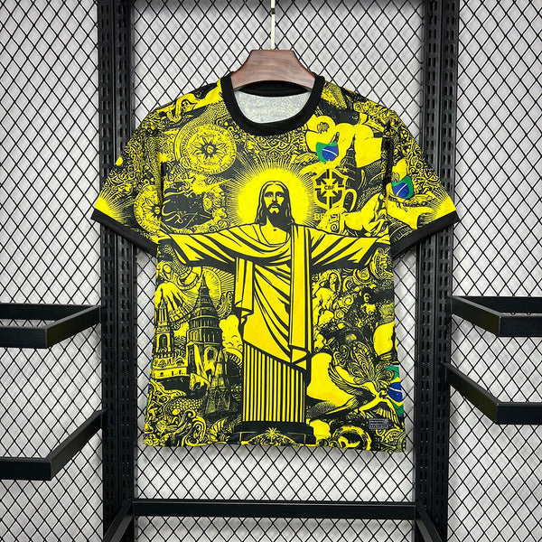 Camiseta 24∕25 Seleção Brasil Edição Especial Amarelo
