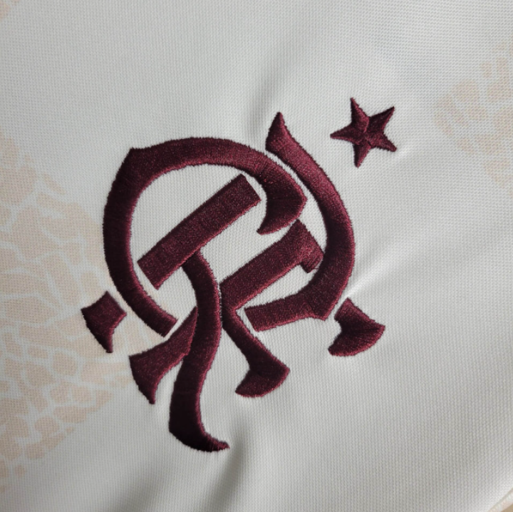 Camiseta do Flamengo Treino 24/25 - Branco
