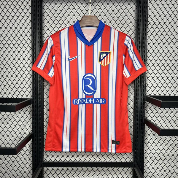 Camiseta Atletico Madrid I 24/25 - Vermelho e Branco