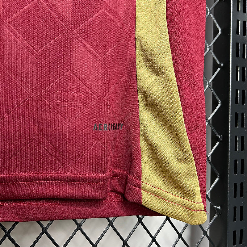 Jersey Bélgica 24/25 Adidas - Vermelha Home