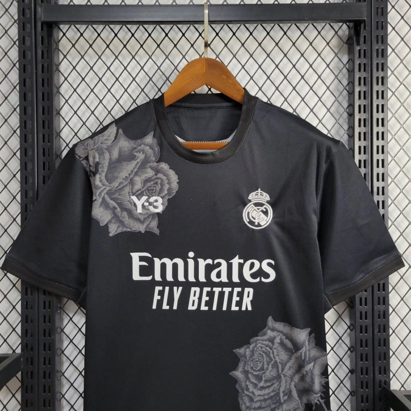 Camiseta Edição Especial Y-3 Real Madrid 24/25 - Preto