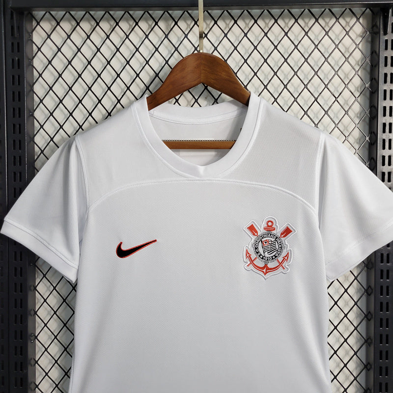 Camiseta 23∕24 Corinthians ll - Feminino - Branco