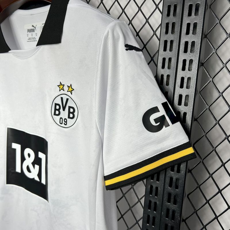 Camiseta Borussia Dortmund II 24/25 - Branco