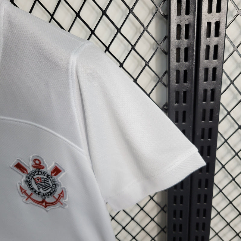 Camiseta 23∕24 Corinthians ll - Feminino - Branco