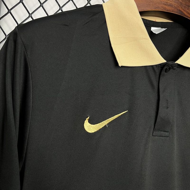 Camiseta Barcelona Polo 24/25 - Preto