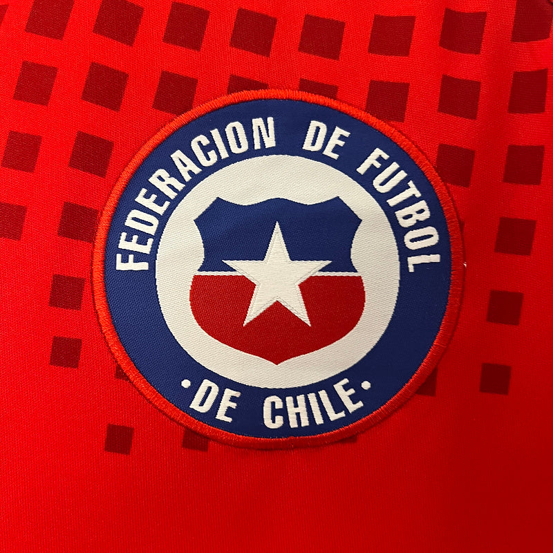 Jersey Chile 24/25 Home I - Vermelho