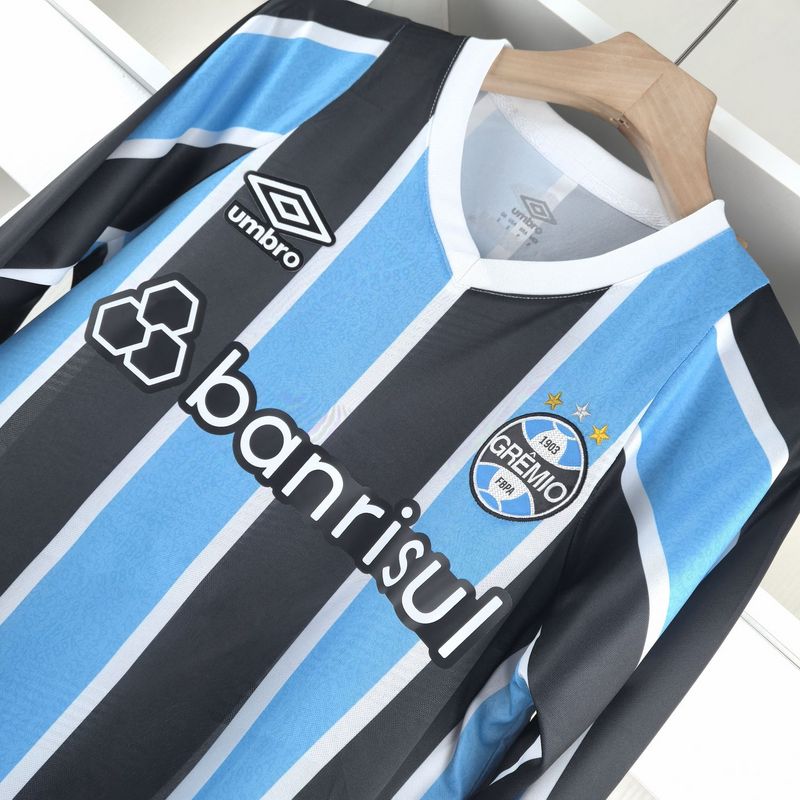 Camiseta Gremio Titular 24/25 - Preto e Azul