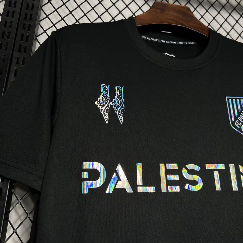 Camiseta do Palestino Balmain Edição 2024/25