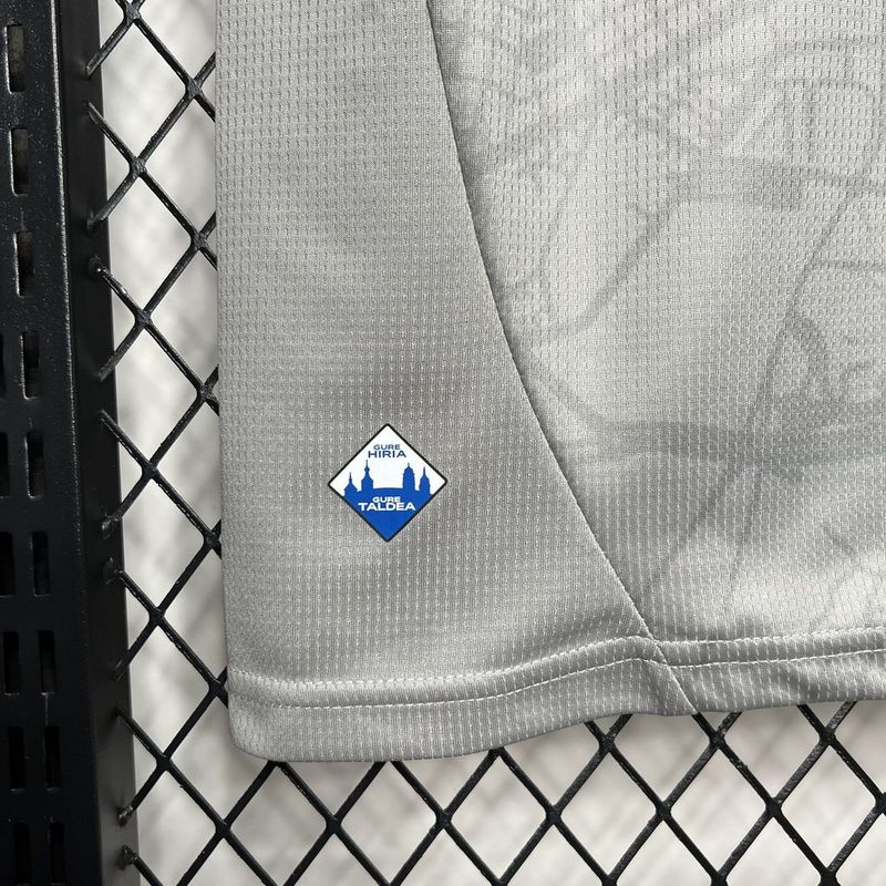 Camiseta do Deportivo Alavés ll 24/25 Cinza
