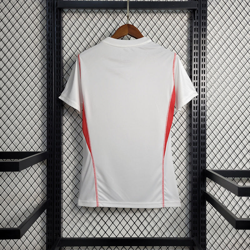 Camiseta 23∕24 Flamengo Treino - Feminino - Branco