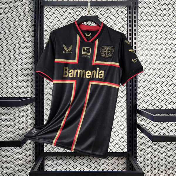 Camiseta Bayer Leverkusen 24/25 - Preto