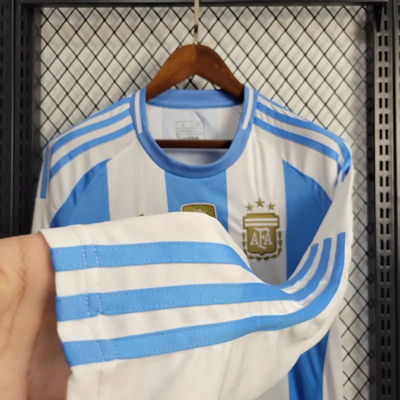 Camiseta Argentina Manga Longa 24/25 Home