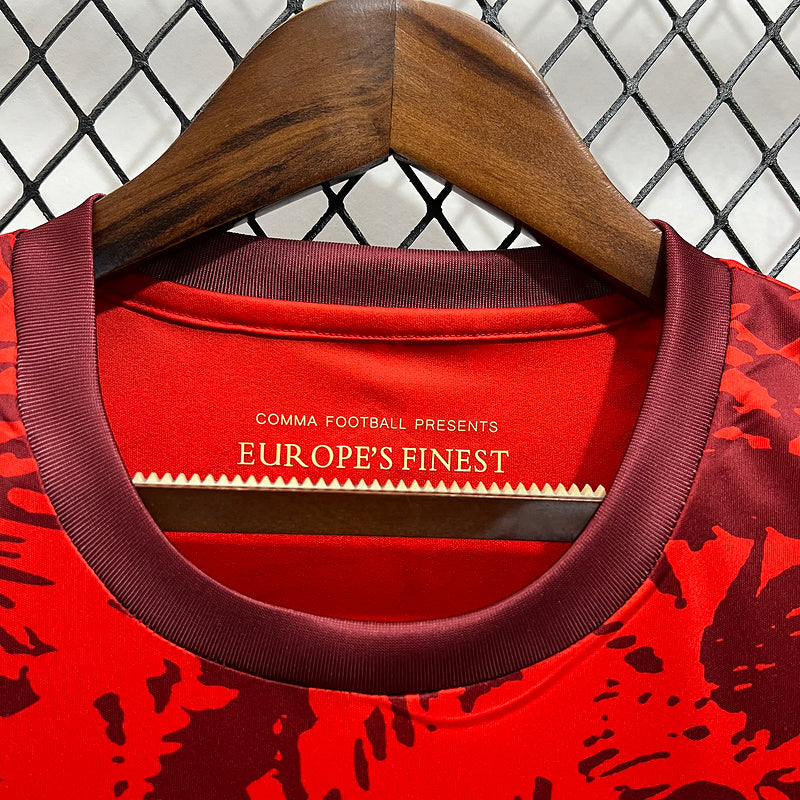 Camiseta da Seleção Portugal 24/25 - Vermelha