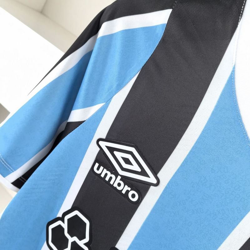 Camiseta Gremio Titular 24/25 - Preto e Azul