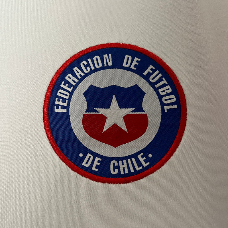 Camiseta Chile 24/25 Away II - Branco