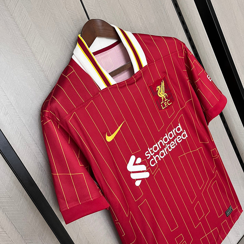 Camiseta Liverpool 24/25 Home Vermelha
