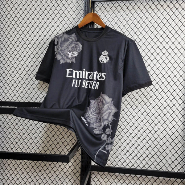 Camiseta Edição Especial Y-3 Real Madrid 24/25 - Preto