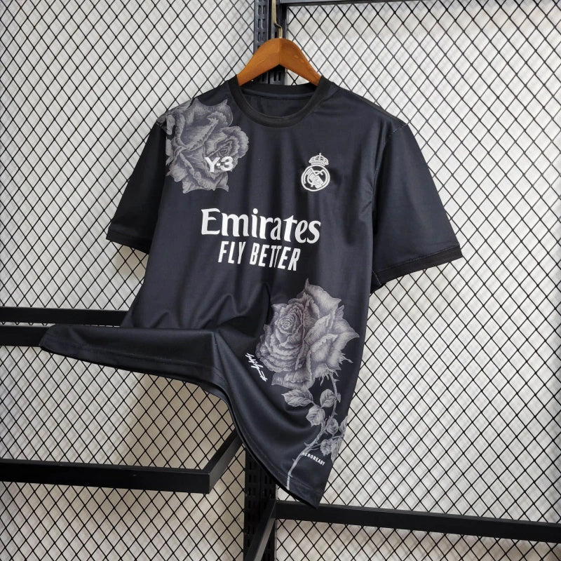 Camiseta Edição Especial Y-3 Real Madrid 24/25 - Preto