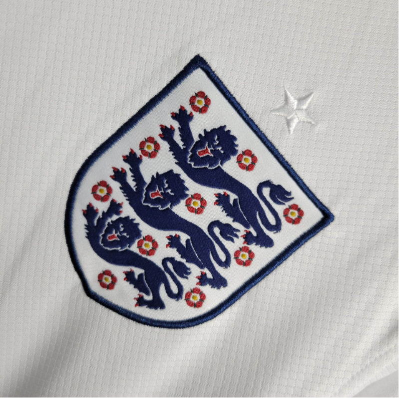Camiseta 24∕25 Manga longa Seleção da Inglaterra Branco