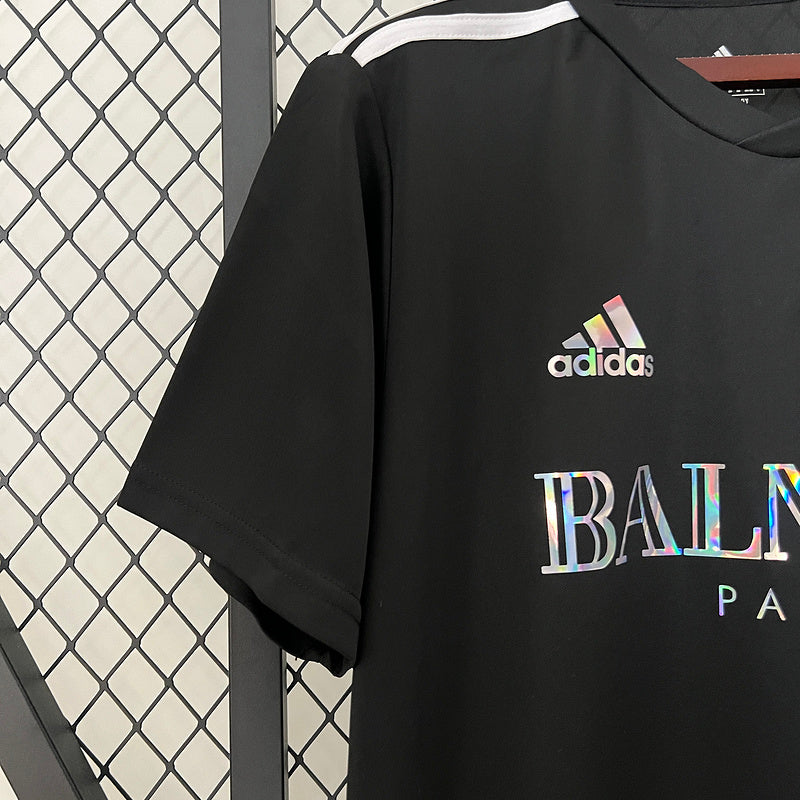 Camiseta Arsenal 24/25 Adidas x Balmain - Preto