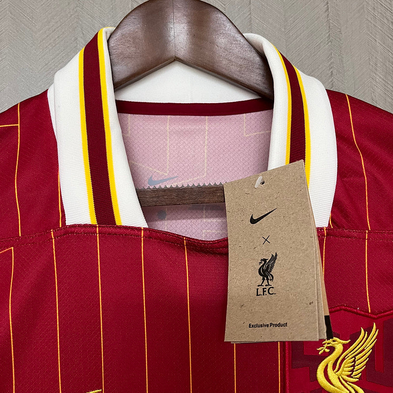 Camiseta Liverpool 24/25 Home Vermelha