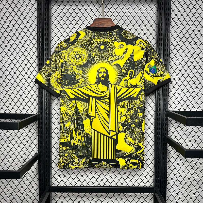 Camiseta 24∕25 Seleção Brasil Edição Especial Amarelo
