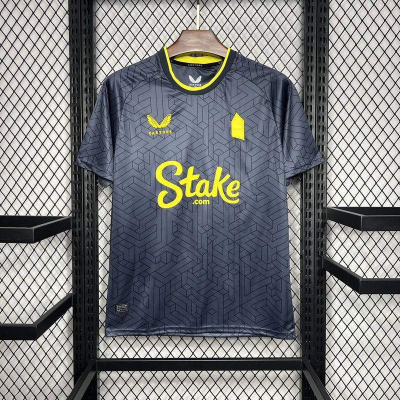 Camiseta Everton 24/25 - Preto