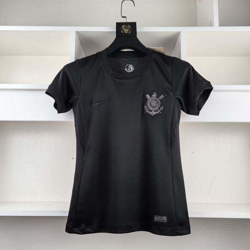 Camiseta Corinthians Feminina II 24/25 - Preto