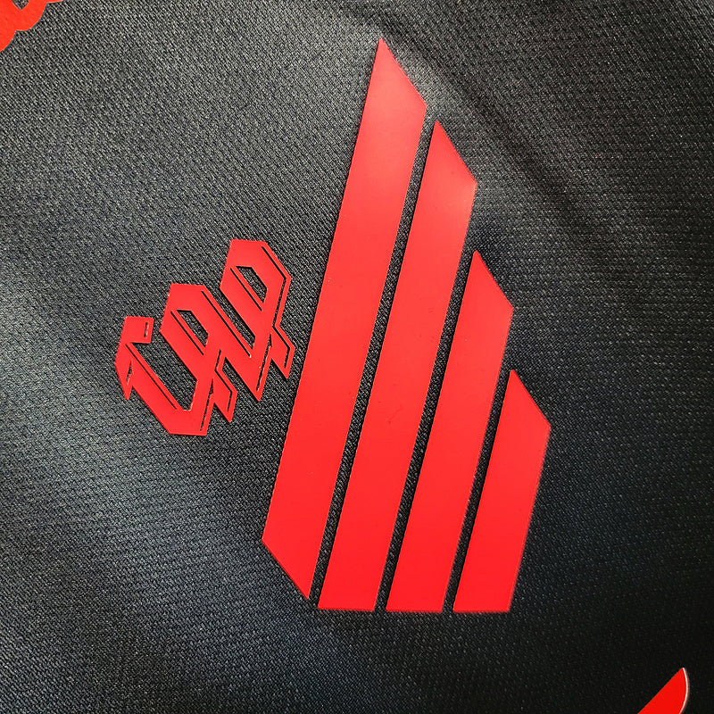 Camiseta 23∕24 Manga longa Athletico Paranaense ll - Vermelha