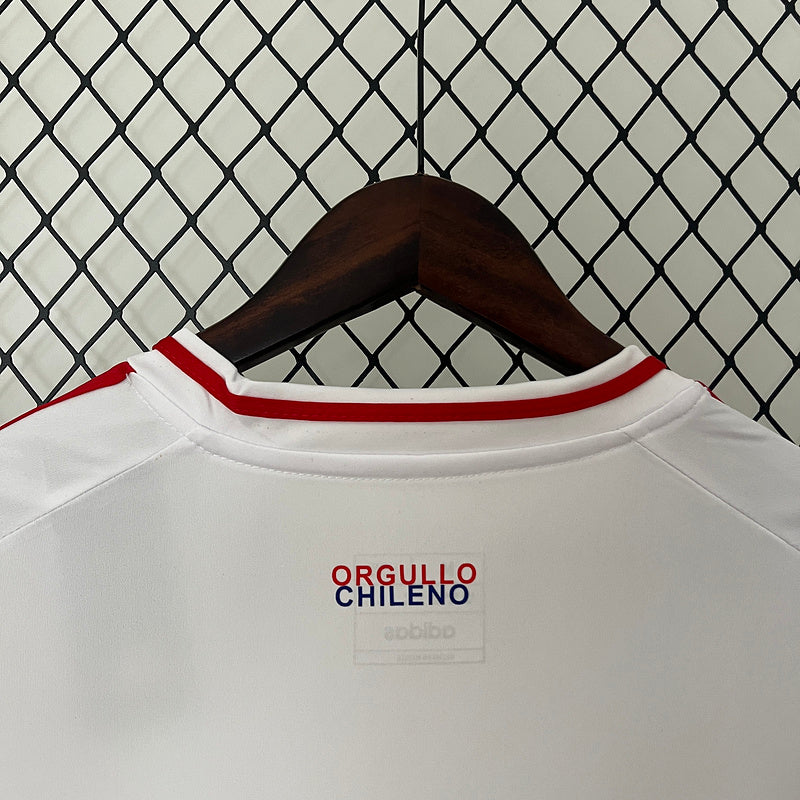 Camiseta Chile 24/25 Away II - Branco
