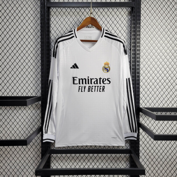 Camiseta 24∕25 Manga longa Real Madrid Branco