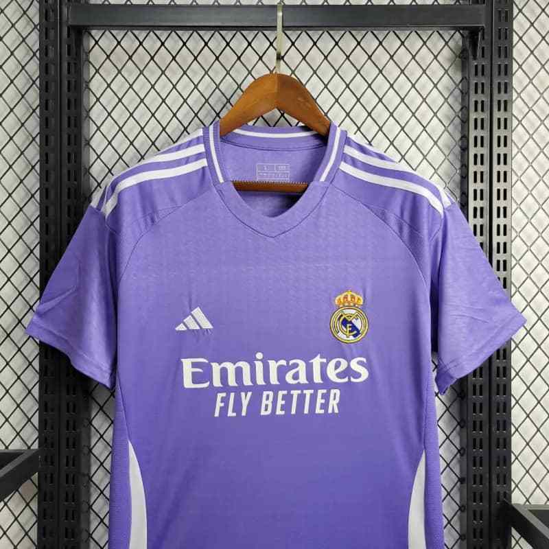 Camiseta 24∕25 Real Madrid Roxa