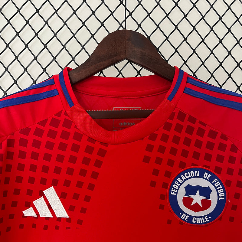 Jersey Chile 24/25 Home I - Vermelho