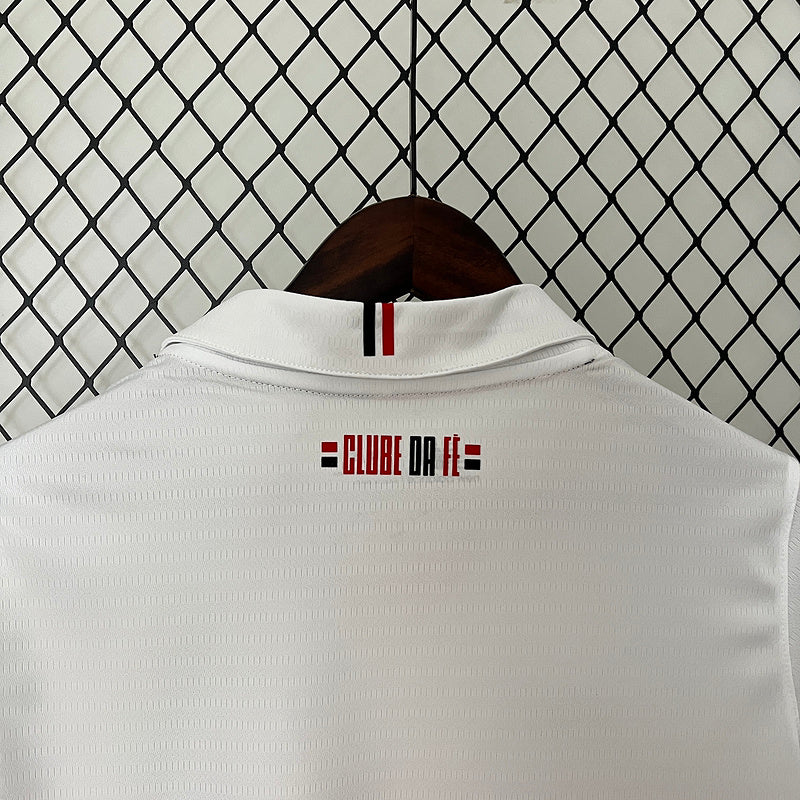 Camiseta Feminina do São Paulo Home I 24/25 - Branco