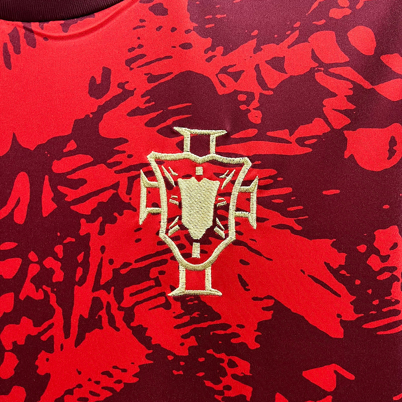 Camiseta da Seleção Portugal 24/25 - Vermelha