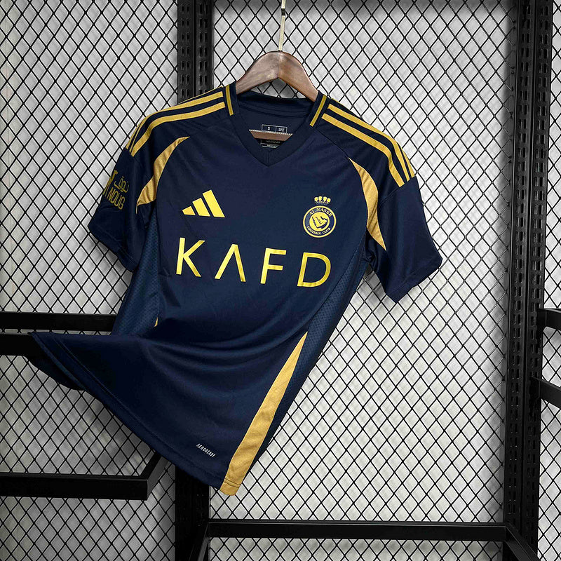 Camiseta Al Nassr Away 24/25 s/n Torcedor Masculino - Azul