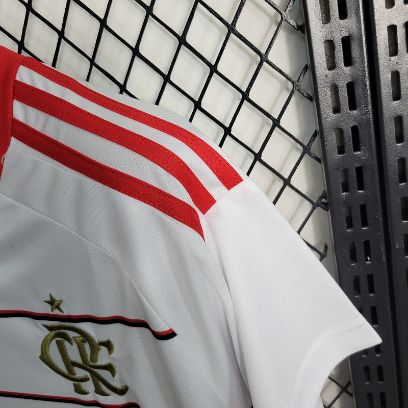 Camiseta 23∕24 Flamengo ll - Feminino - Branco
