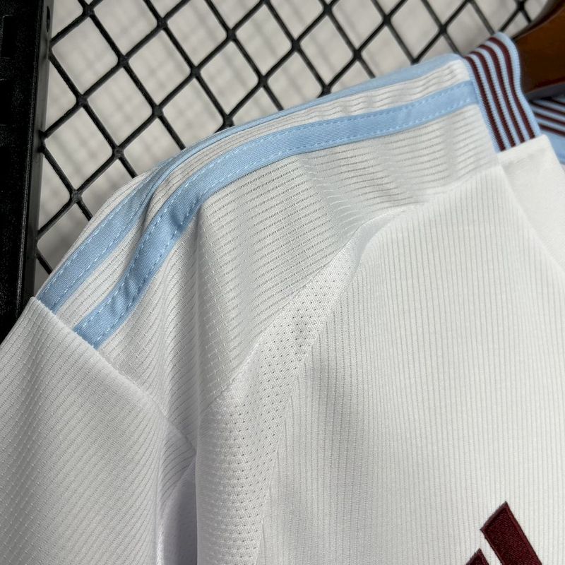Camiseta Aston Villa II 24/25 - Branco