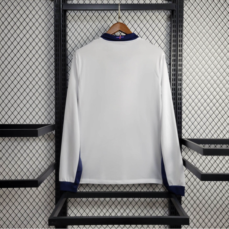 Camiseta 24∕25 Manga longa Seleção da Inglaterra Branco