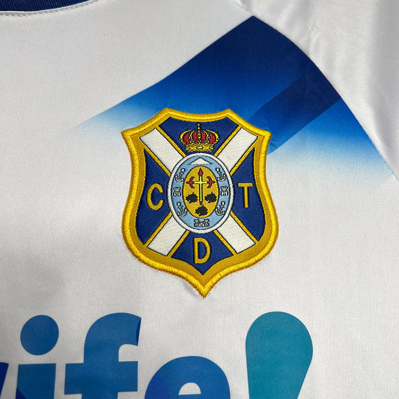 Camiseta CD Tenerife 24/25 - Home - Branco