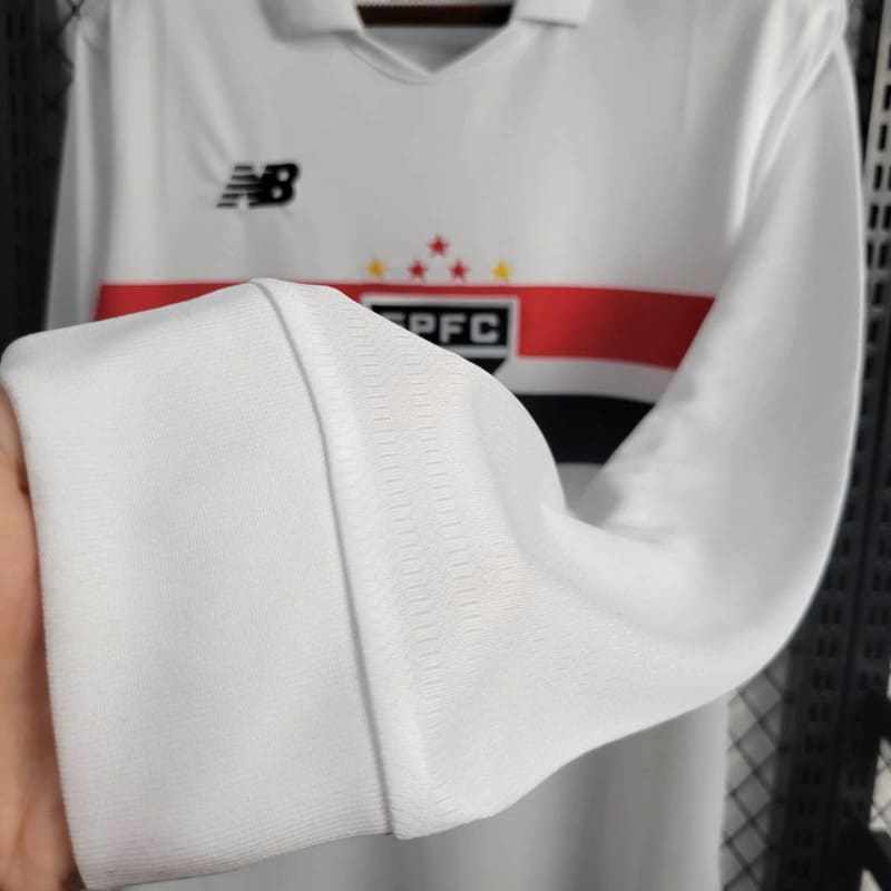Camiseta 24∕25 Manga longa São Paulo Branco