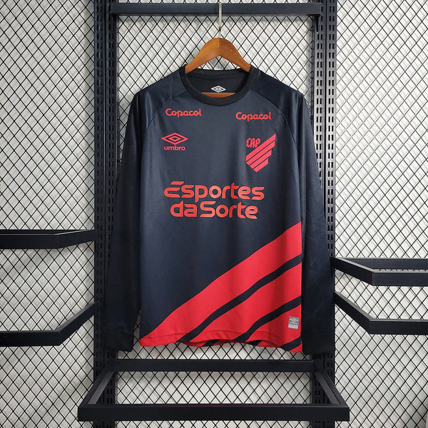 Camiseta 23∕24 Manga longa Athletico Paranaense ll - Vermelha