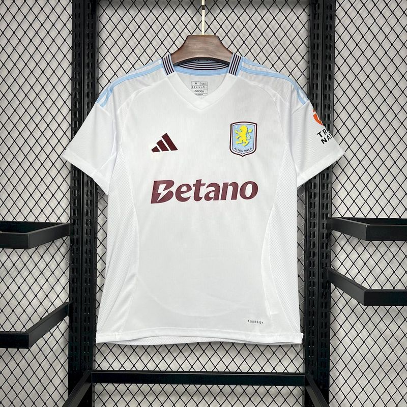 Camiseta Aston Villa II 24/25 - Branco